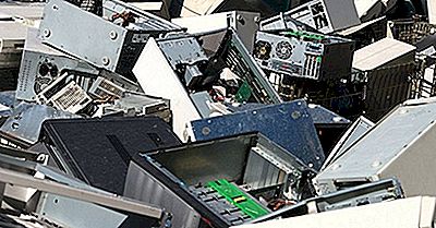Hoogste E-Afval Genereert Landen Ter Wereld