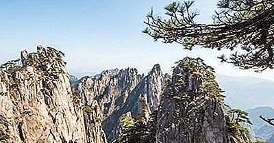 Qin-Bjergene I Shaanxi-Provinsen, Kina