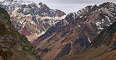 Die Höchsten Berge In Den Südamerikanischen Anden