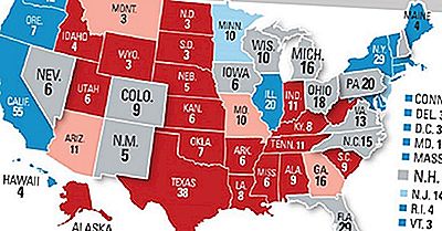 Estados Do Swing Com O Maior Número De Votos Eleitorais Nas Eleições Presidenciais Dos EUA Em 2016