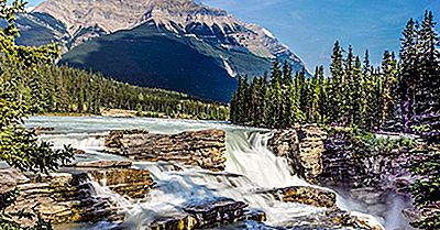 Athabasca Falls, Canadá - Lugares Únicos Em Todo O Mundo