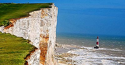 Beachy Head, England - Unikke Steder Rundt Om I Verden