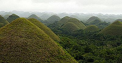 Chokolade Hills Af Filippinerne