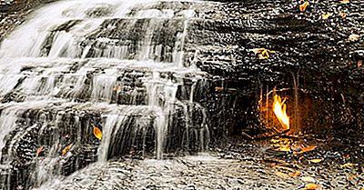 Eternal Flame Falls - Unique Places Around The World