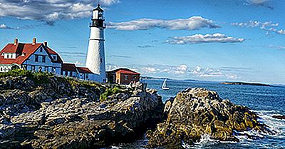 Portland Head Light, Maine - Unikke Landemærker Rundt Om I Verden