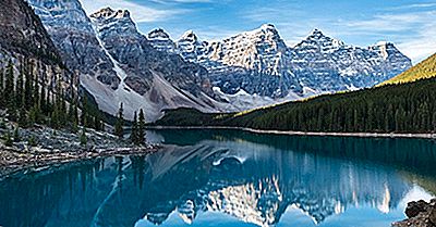 Valley Of The Ten Peaks, Kanada: Unika Platser I Världen Att Besöka