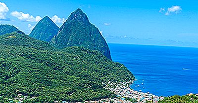 The Wonders Of The Pitons, Et Unesco World Heritage Site I Saint Lucia