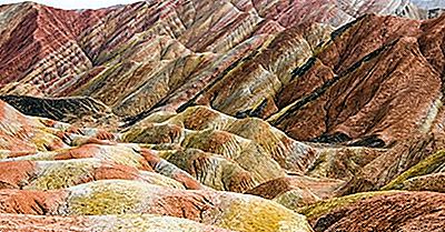 Zhangye Danxia Nasjonalpark, Kina