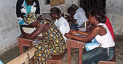 20 Paesi Con La Più Piccola Proporzione Di Insegnanti Di Scuola Femminile