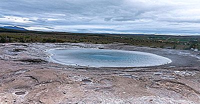 Den Store Geysir, Island - Unike Steder Rundt Om I Verden