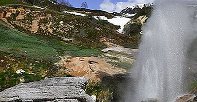 Geysersdalen, Russland - Unike Steder Rundt Om I Verden